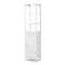 Baxton Studio Beltran Modern and Contemporary White Finished Wood Bathroom Storage Cabinet 182-11336-Zoro - alternate 1